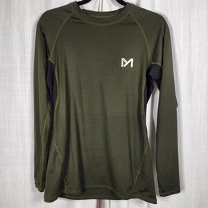 Men's Olive Green Long Sleeve Shirt